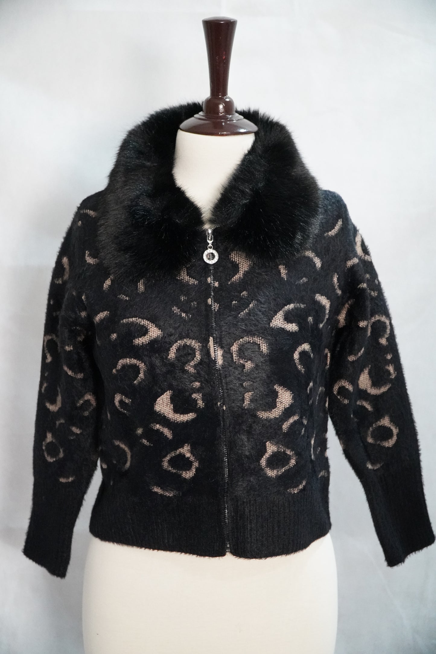 C-style Faux Fur coat