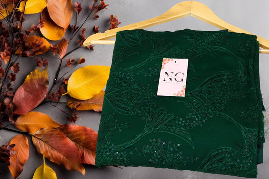 3 Piece Embroided Chiffon