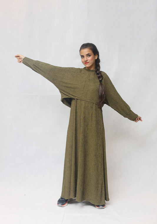 2 piece burberry style dress