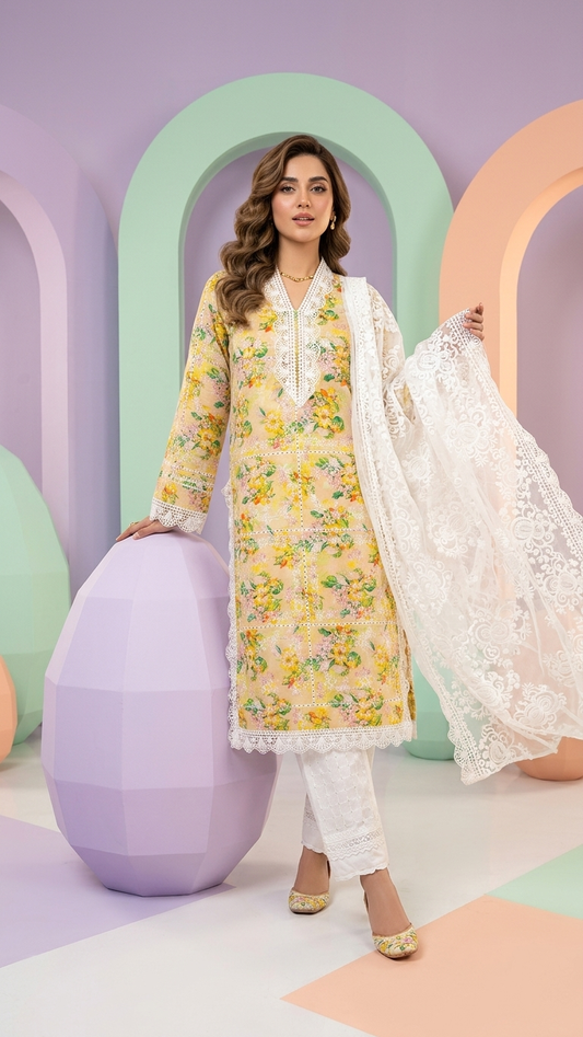 Chikankari Lawn