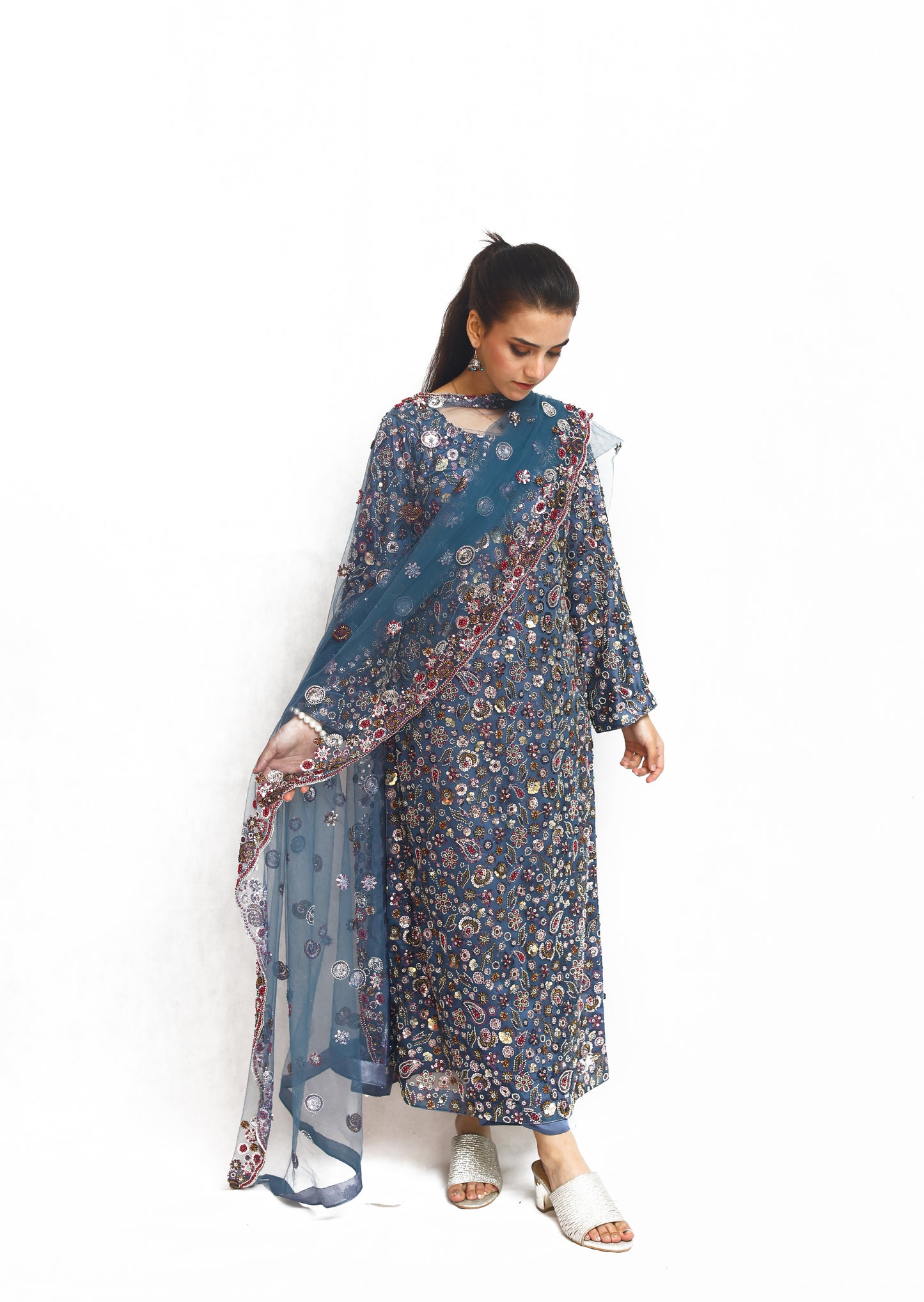 Blue Blossom Elegance