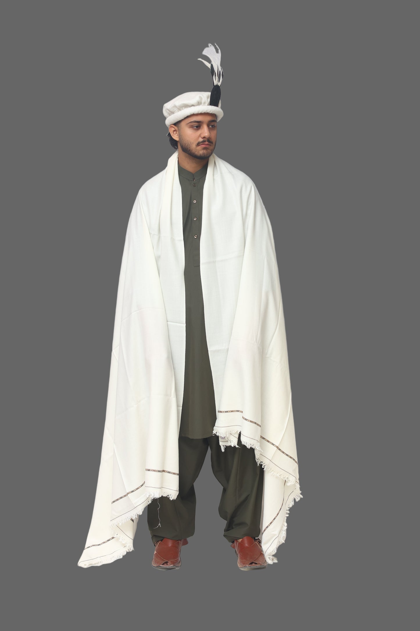 Gilgiti Woolen Shawl