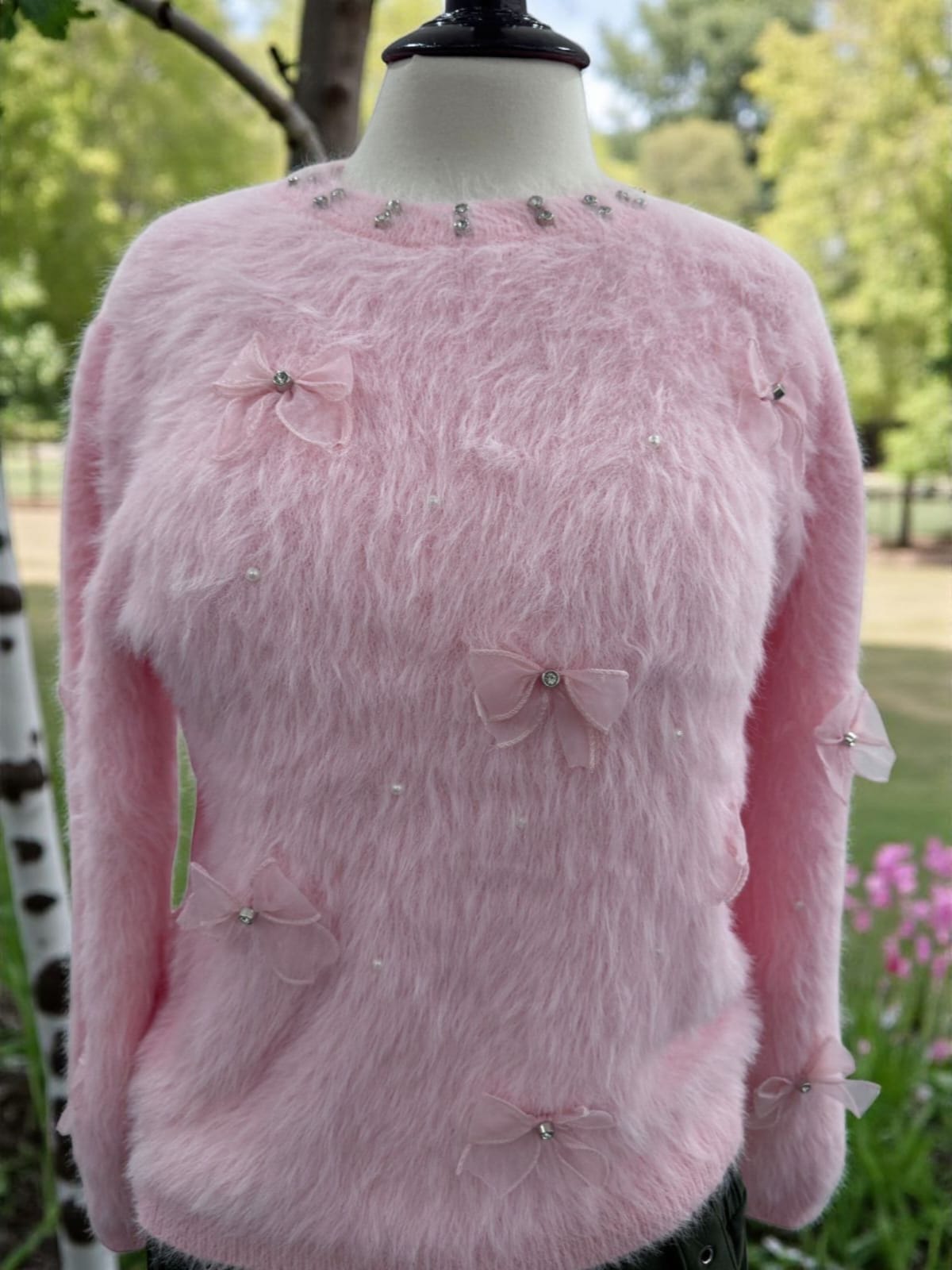 Ribbon Knite Sweater