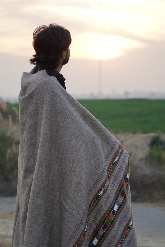 Gilgiti Wollen Shawl