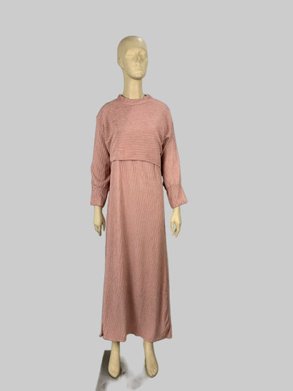 2 piece burberry style dress