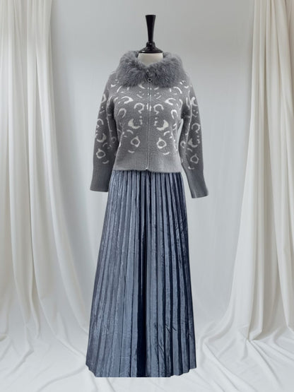 C-style Faux Fur coat