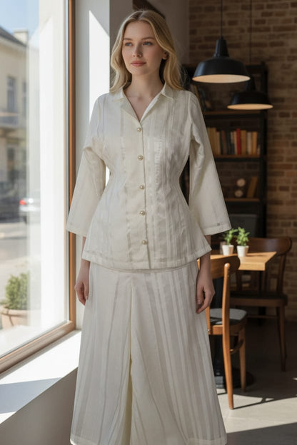 Ivory Organza set