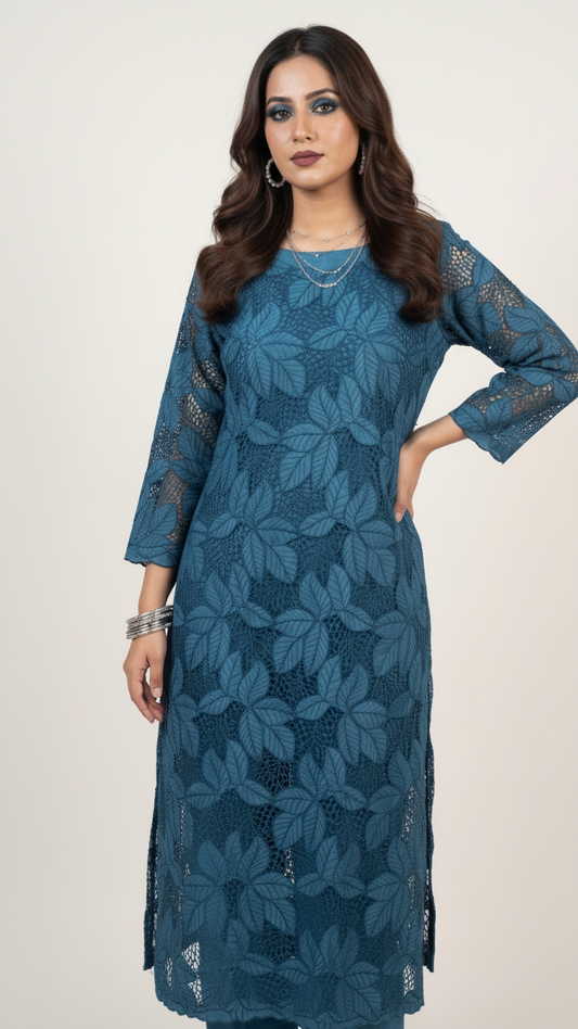 Pure Silk Chickenkari