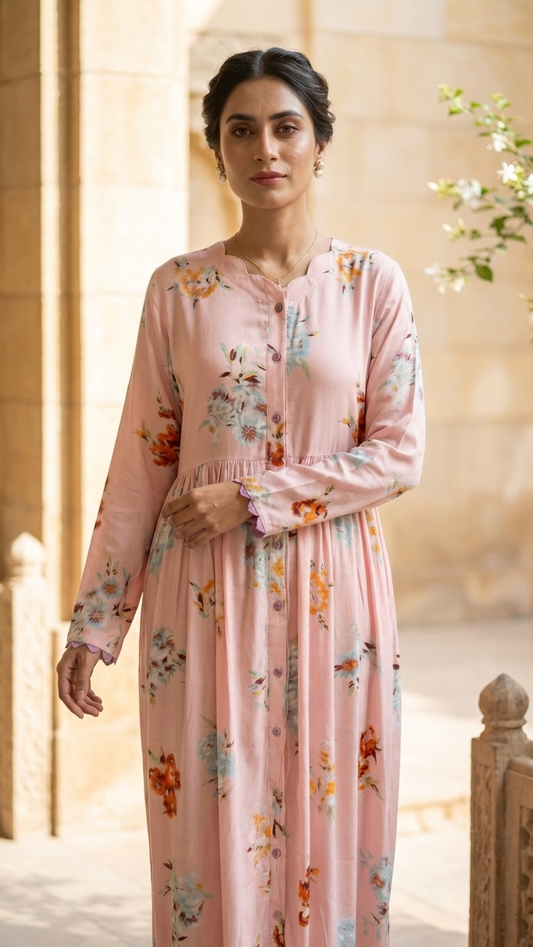Blush Bloom Silk