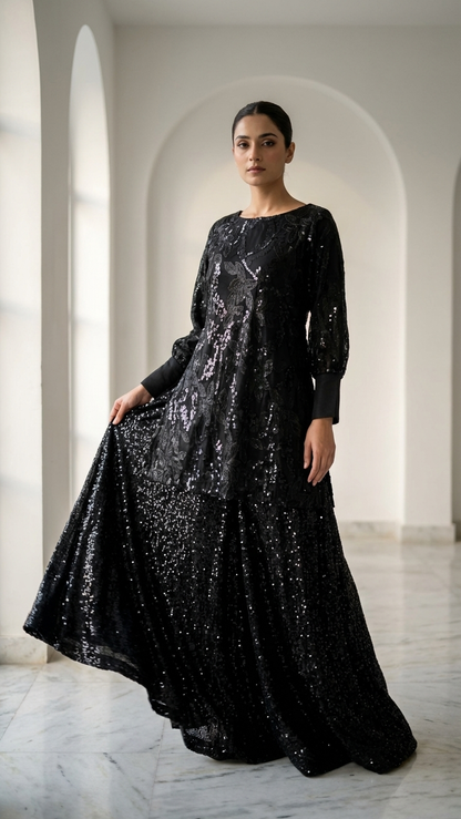 Midnight Black Elegance