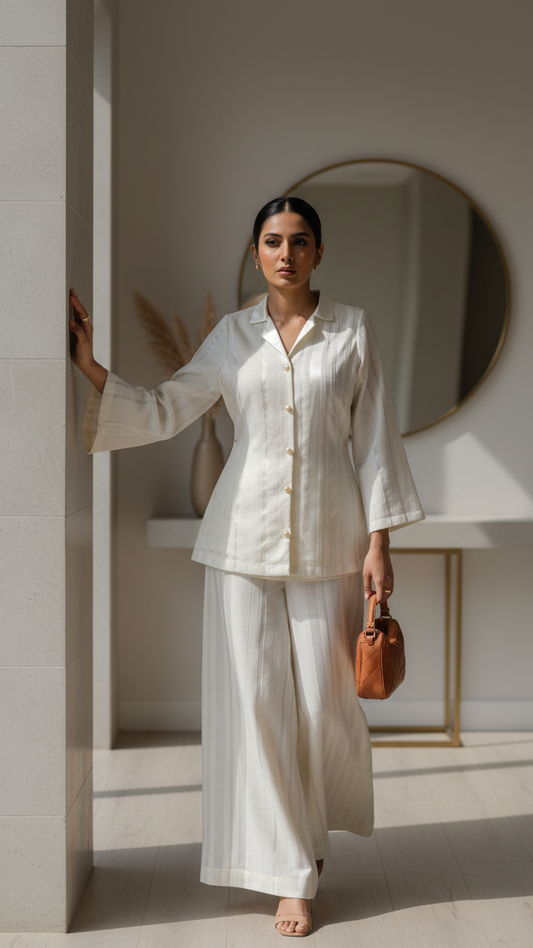Ivory Organza set