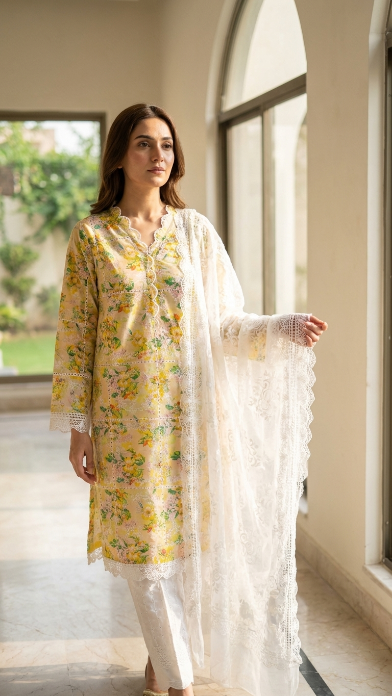Chikankari Lawn