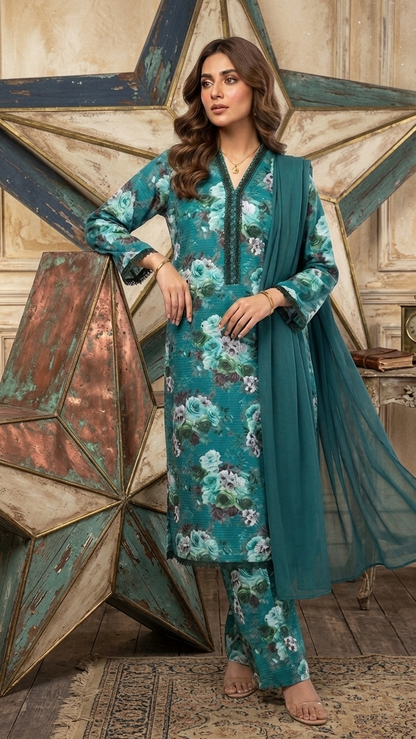 Teal Blossom